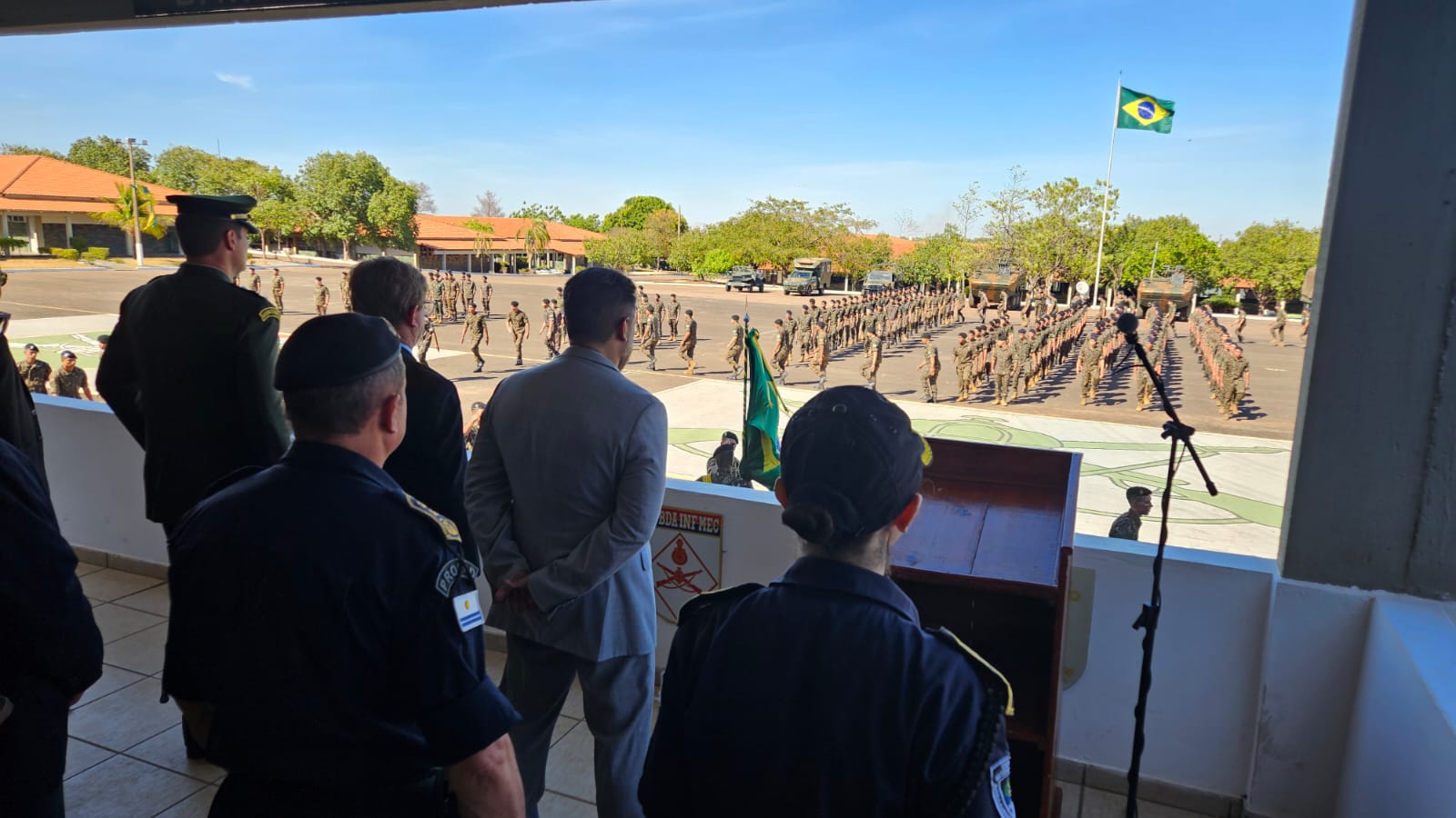 Celebração do Dia do Soldado