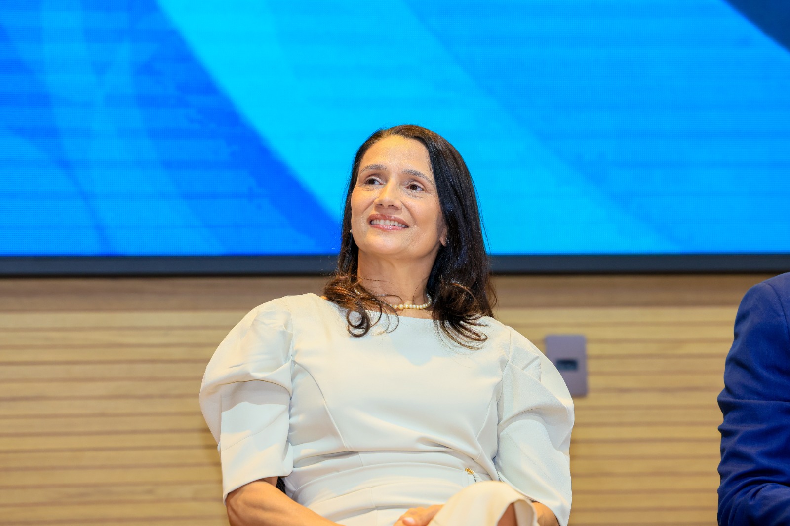 Primeira-dama e titular da Semas, Polyanna Siqueira Campos, representou o prefeito Eduardo Siqueira Campos, no Seminário da Pessoa Idosa