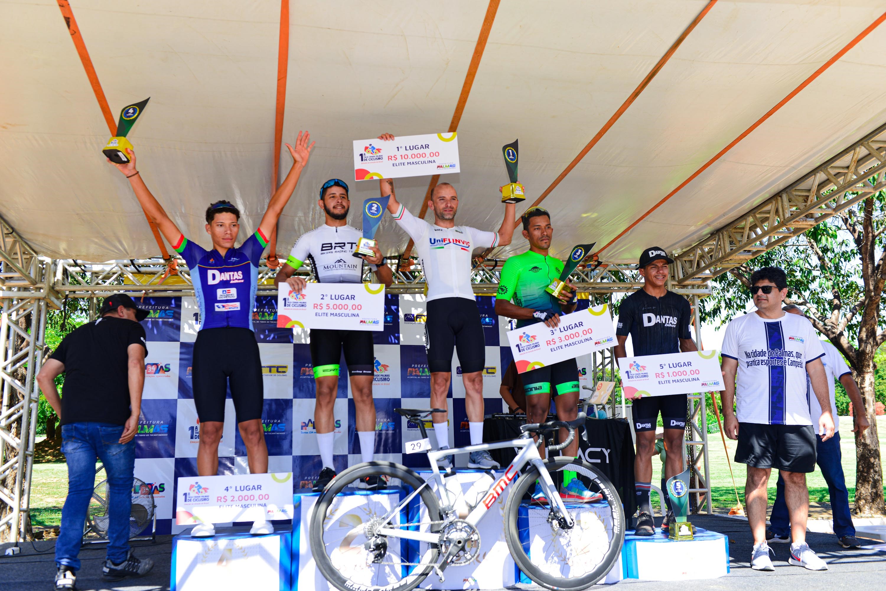 Taça Cidade de Palmas de Ciclismo divulga vencedores das provas profissionais e amadoras