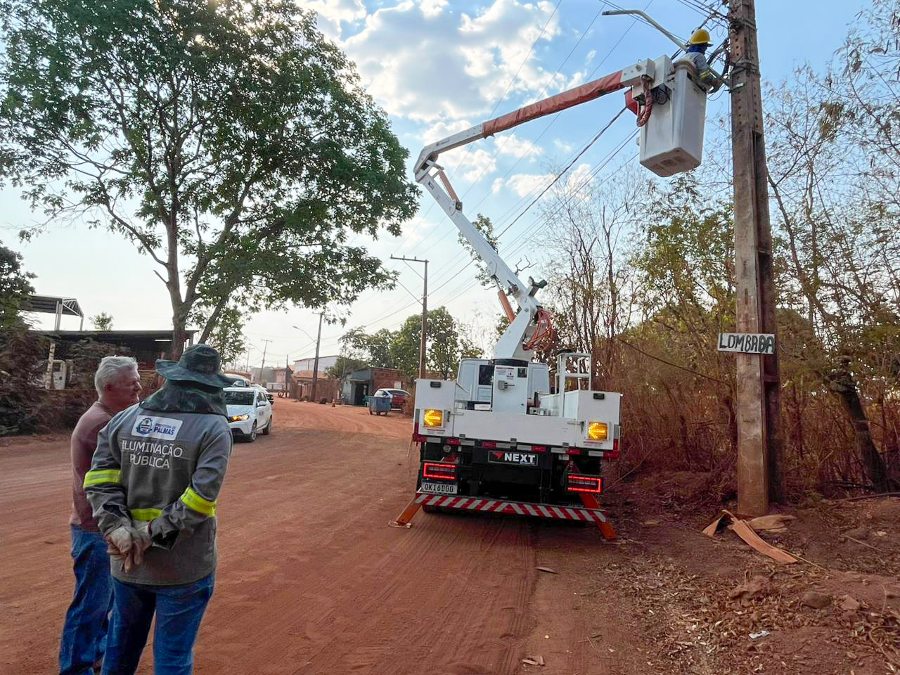 Prefeitura de Palmas garante iluminação pública em LED a todo o setor Lago Norte