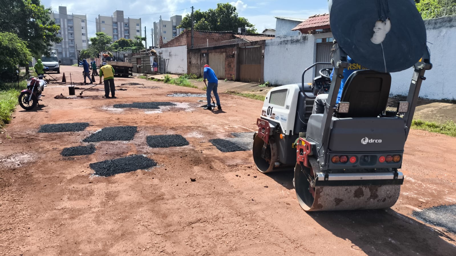 Prefeitura de Palmas inicia operação tapa-buracos na Arno 21 nesta terça, 25