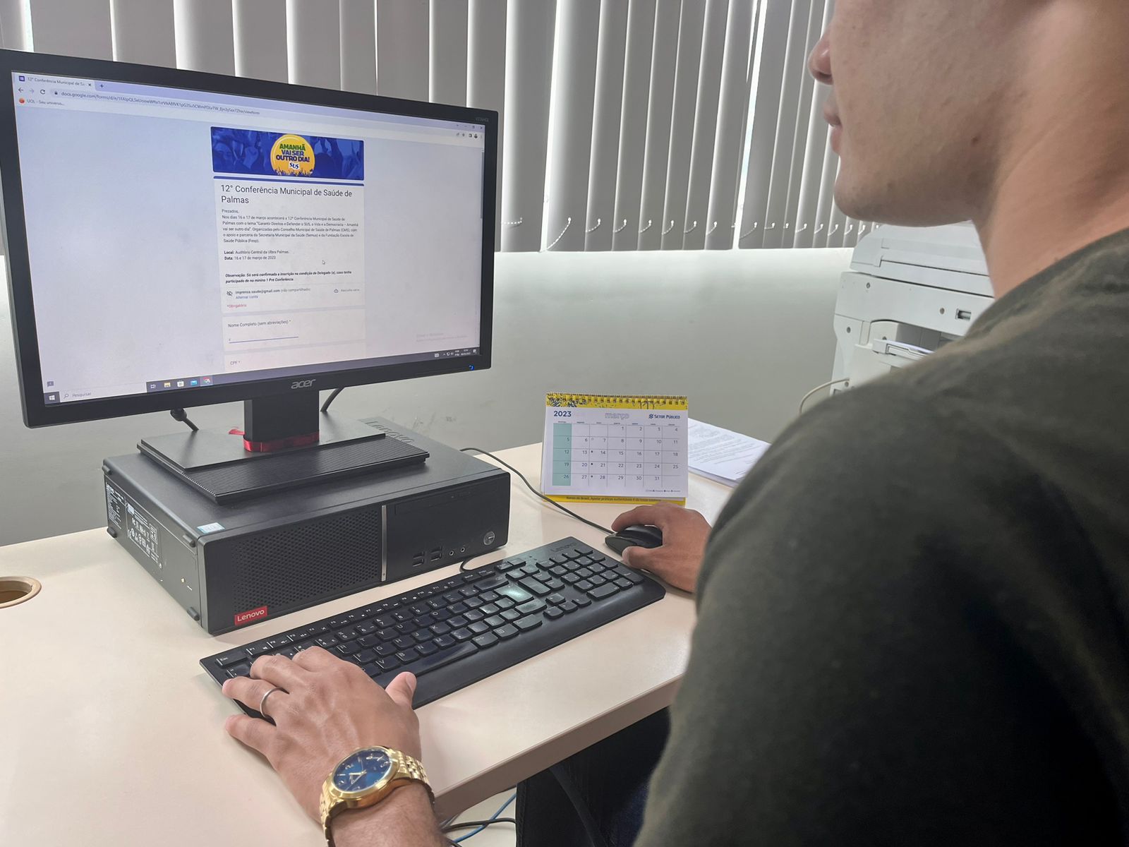 População já pode fazer pré-inscrição para 12ª Conferência Municipal da Saúde