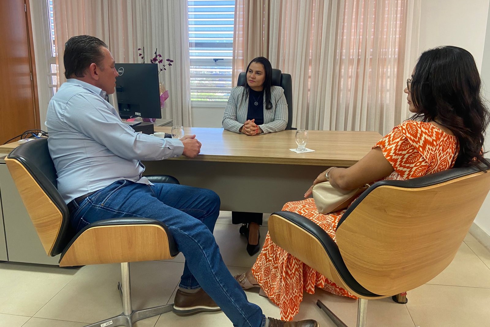 Semed recebe representantes da Undime-TO para fortalecer parcerias em prol do ensino