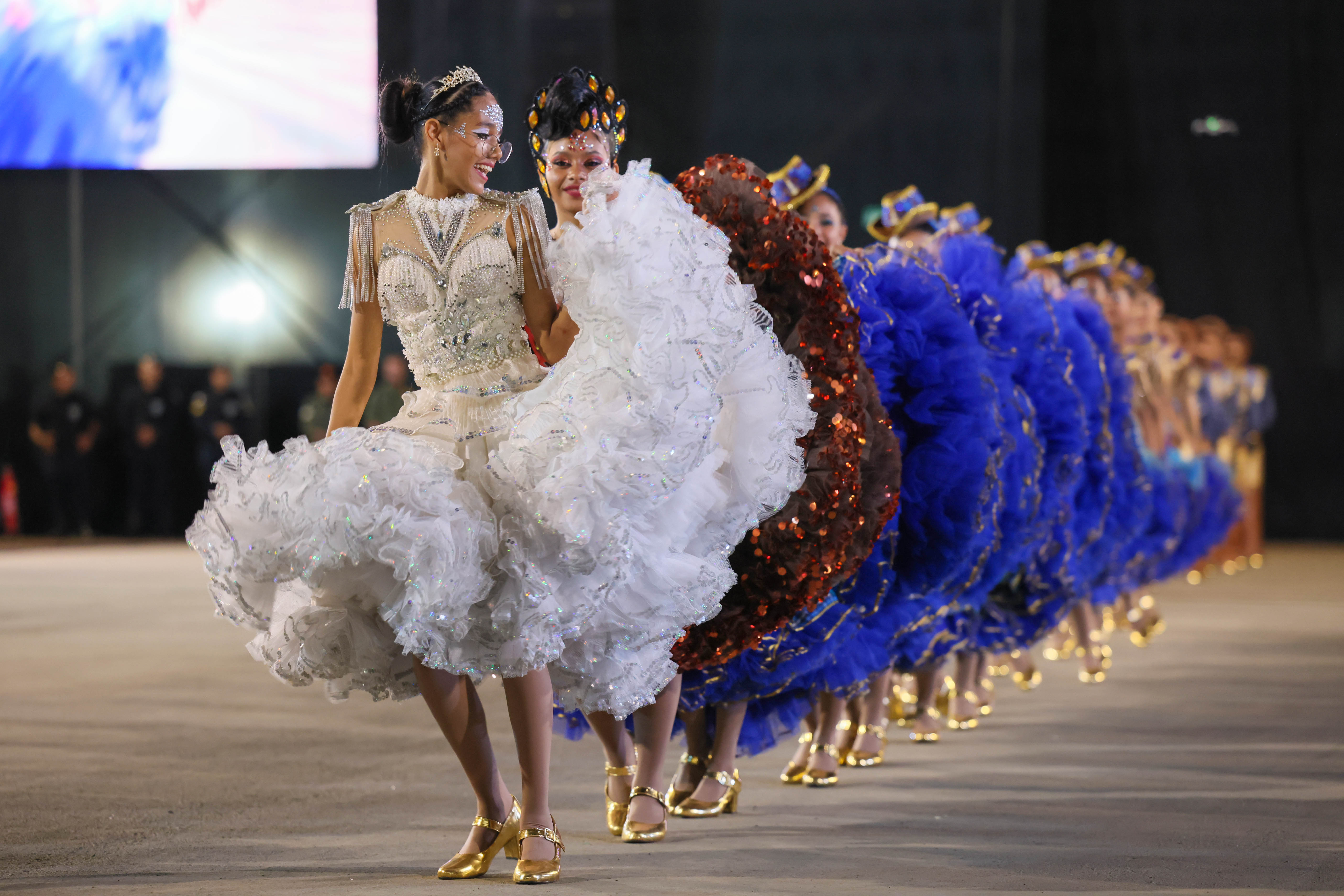 Com 32 integrantes  ETI Tamandaré levou alegria e representatividade cultural para a arena - Foto: Junior Suzuki