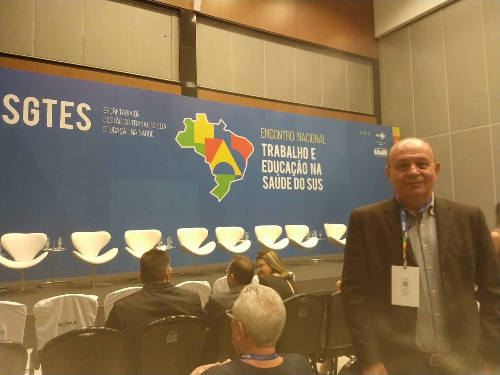 Fesp participa do Encontro Nacional de Trabalho e Educação na Saúde do SUS