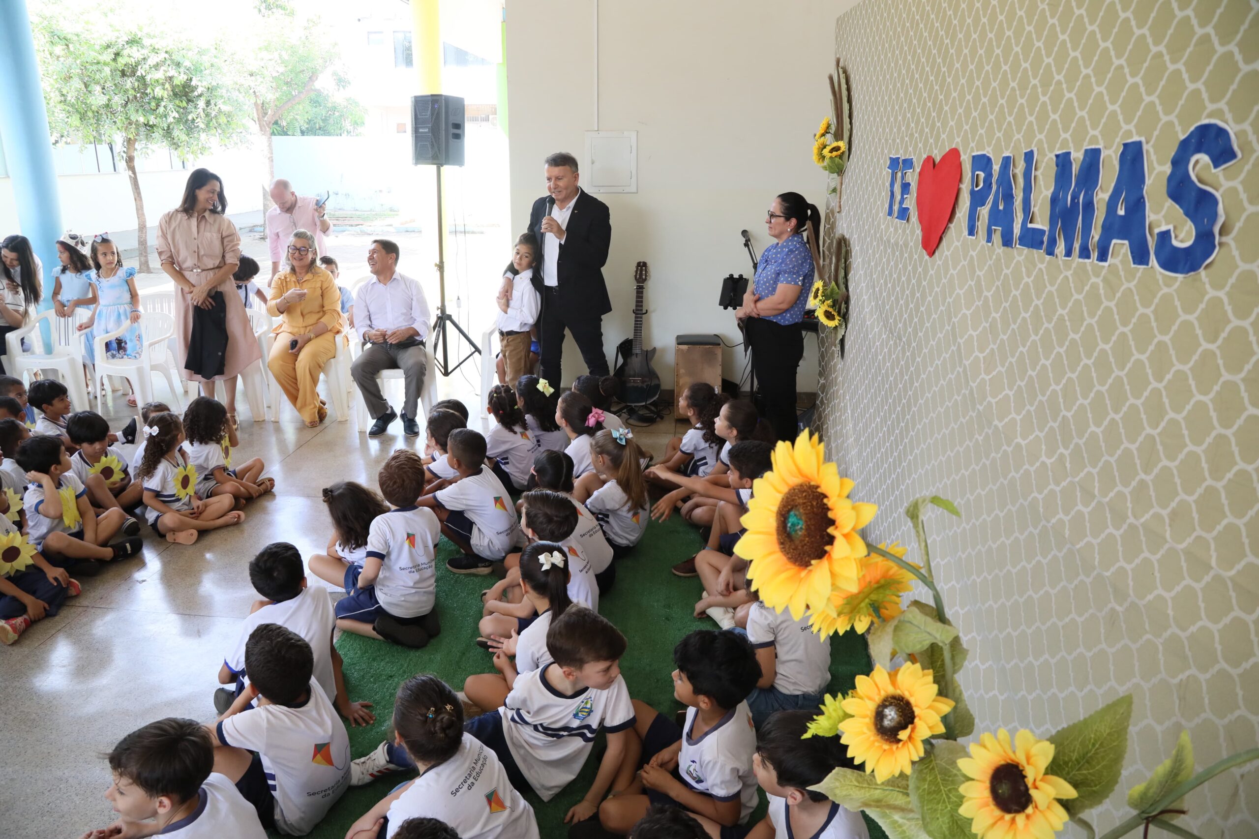 Cmei Príncipes e Princesas apresenta trabalhos dos alunos em comemoração ao aniversário de 36 anos de Palmas