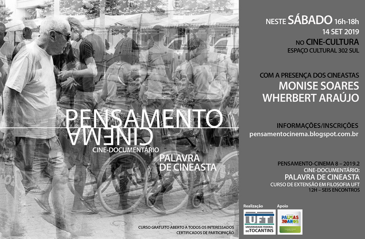 Curso de extensão ‘Pensamento e Cinema’ recebe os cineastas Monise Busquets e Wherbert Araújo no Cine Cultura neste sábado, 14