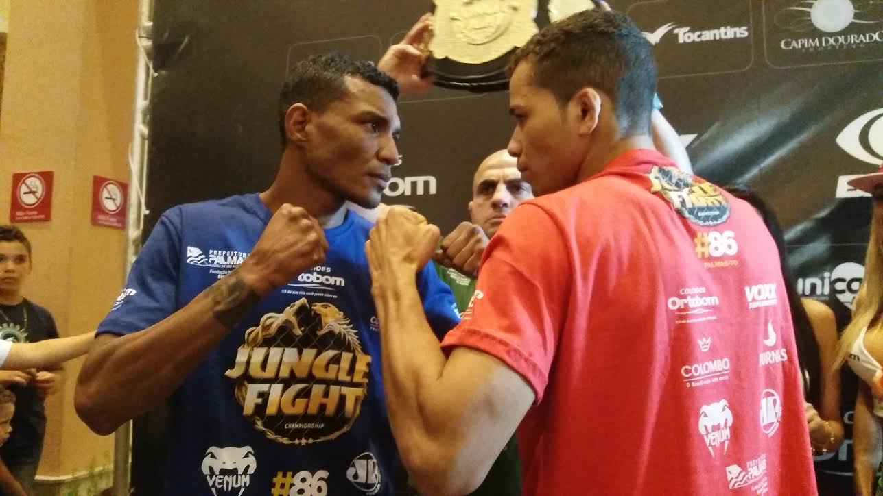 Maike Linhares atinge peso ideal e irá disputar o cinturão do Jungle Fight neste sábado, 30