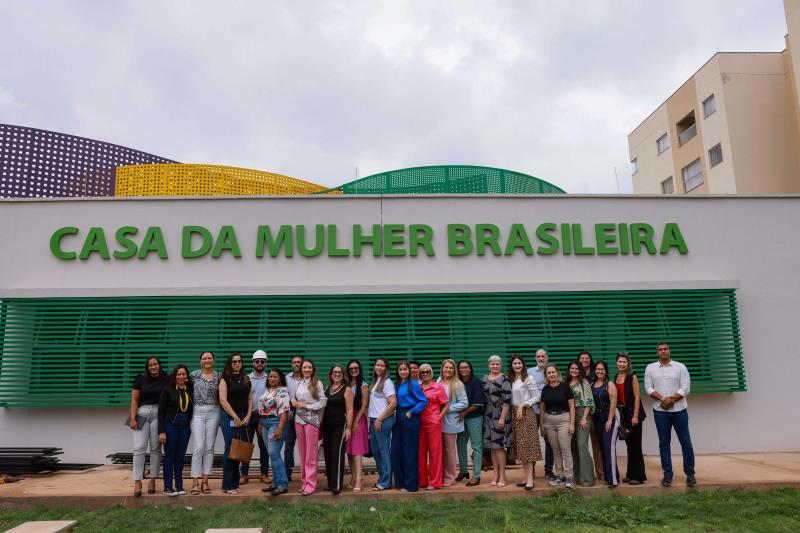 Casa da Mulher Brasileira recebe visita técnica do Ministério das Mulheres