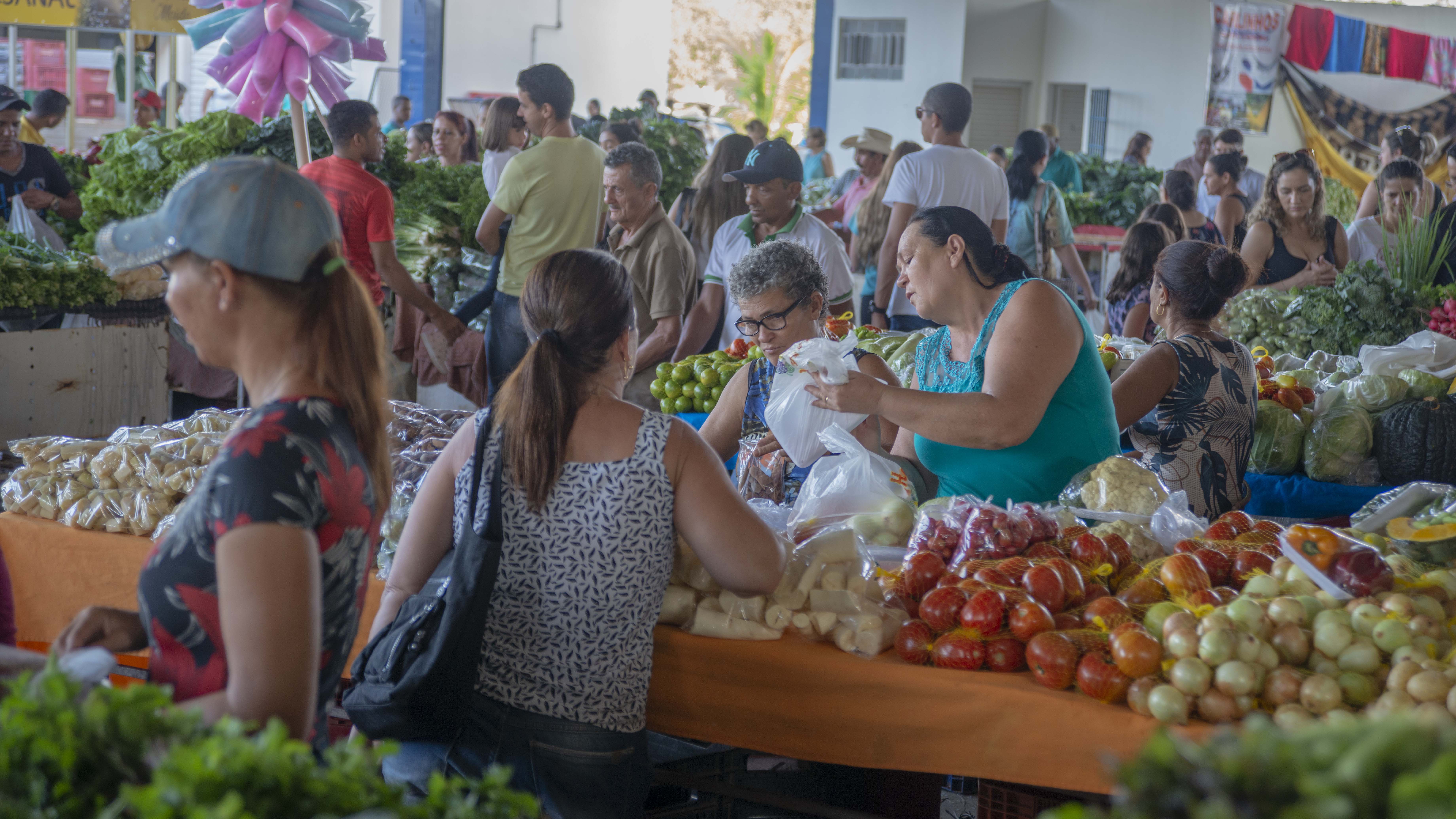 Feiras de Palmas ajudam no fomento da economia e dão a garantia de produtos frescos e qualidade na mesa do consumidor