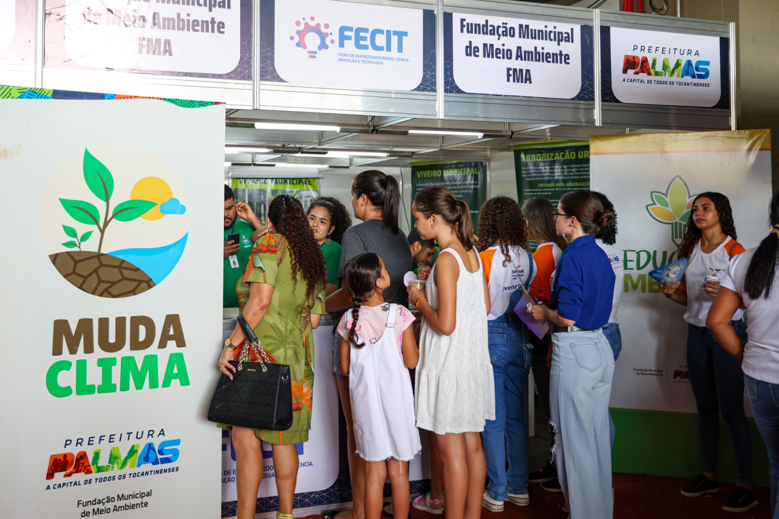 Fundação de Meio Ambiente de Palmas apresenta programa 'MudaClima' na Fecit 2023