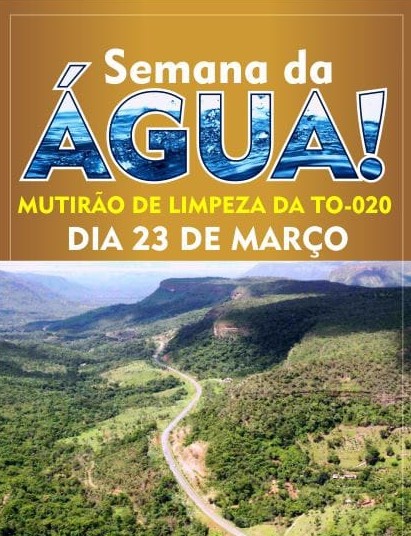Defesa Civil de Palmas participa de ação em celebração ao Dia Mundial da Água