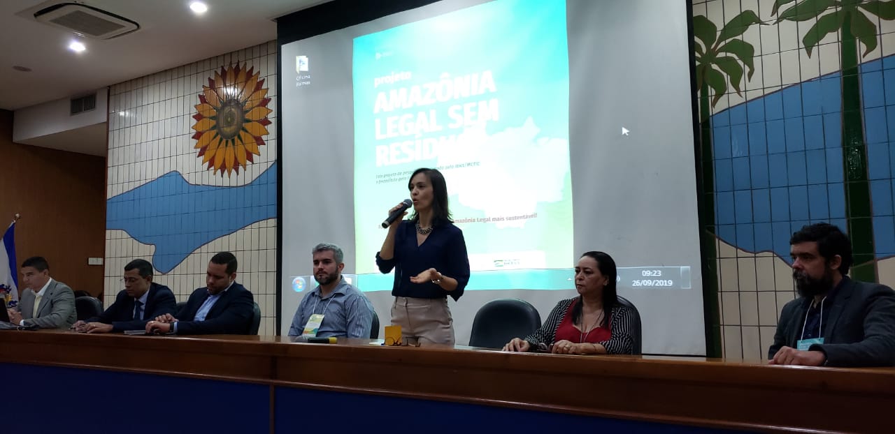 Município é representado em evento sobre  gestão de resíduos nos estados da Amazônia legal