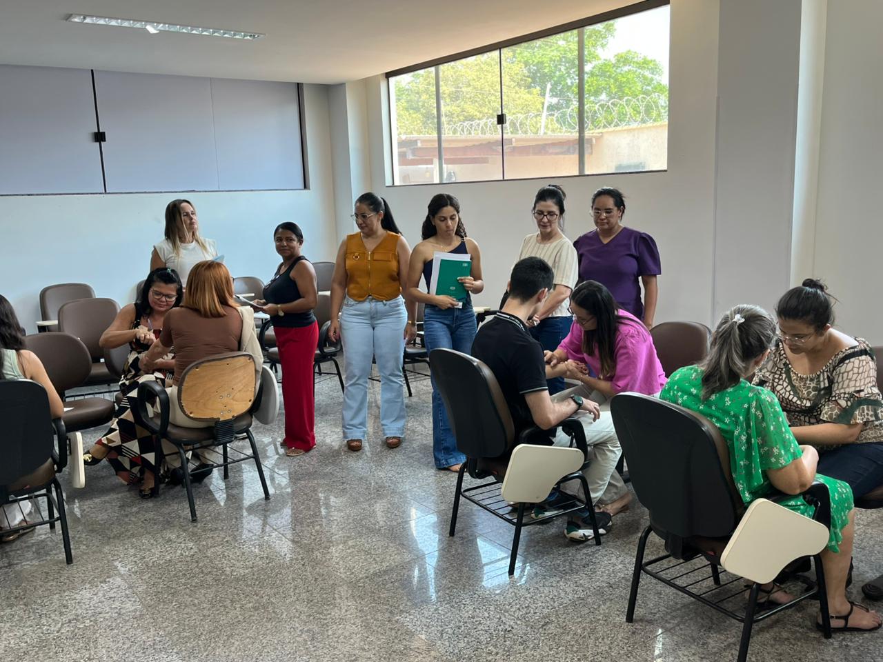 formação, que iniciou nessa terça-feira, 14, finaliza nesta sexta-feira, 17, no auditório da sede da Semus