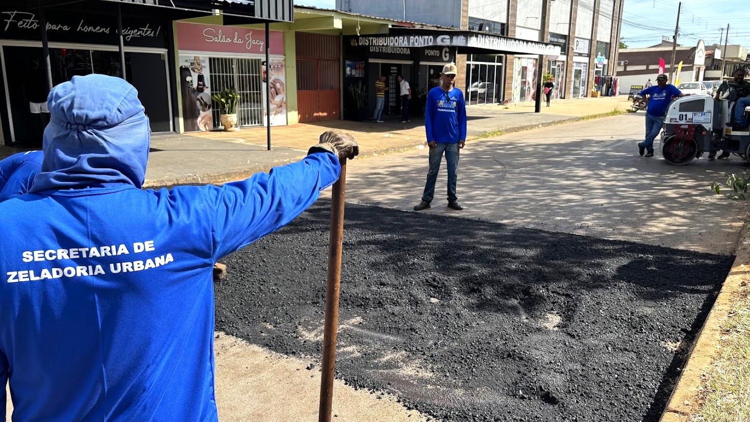 Serão instaladas oito ondulações transversais próximo a Praça Brasília