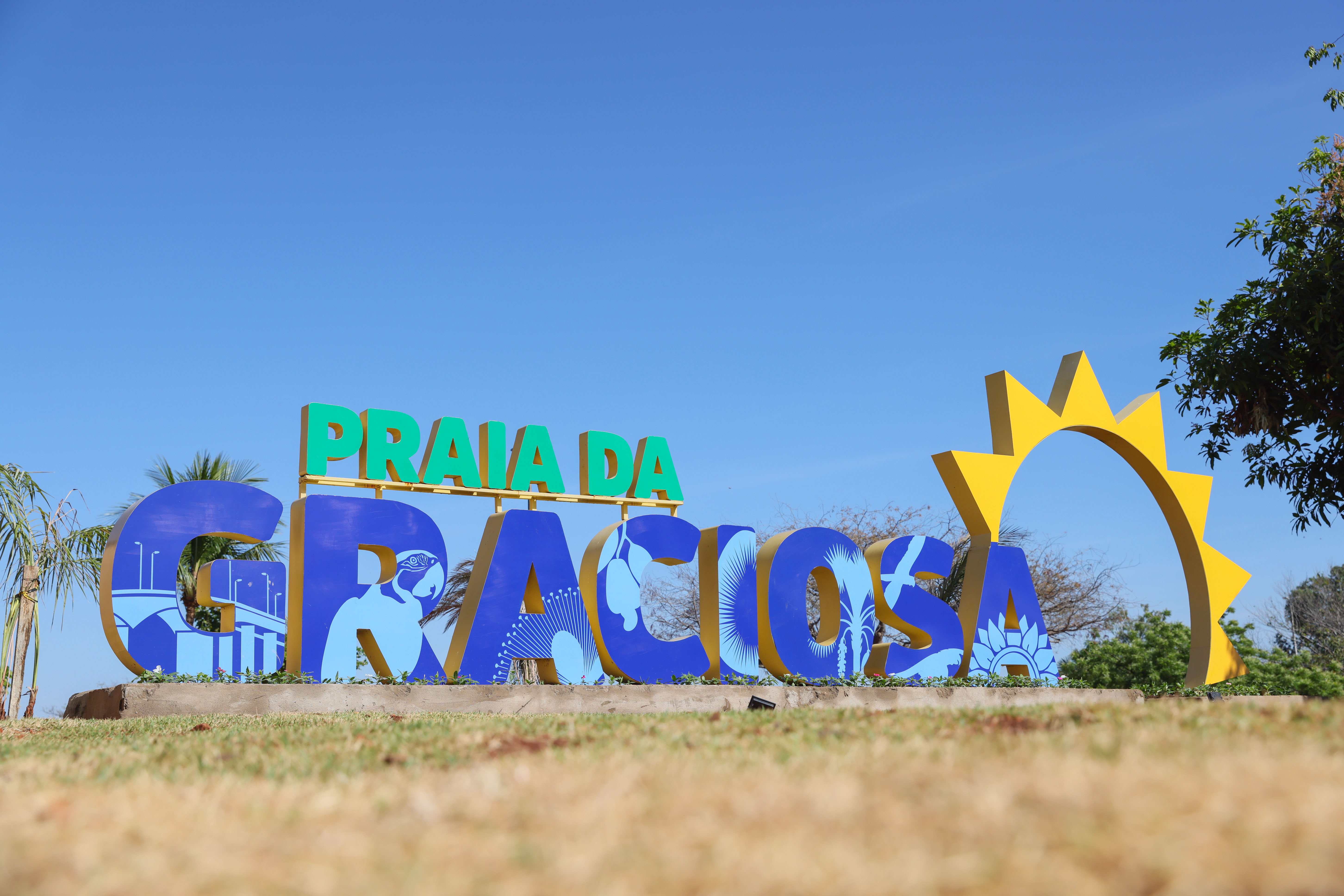 Praia da Graciosa vai receber eventos de beach tennis e churrasco, a partir do dia 7 de agosto