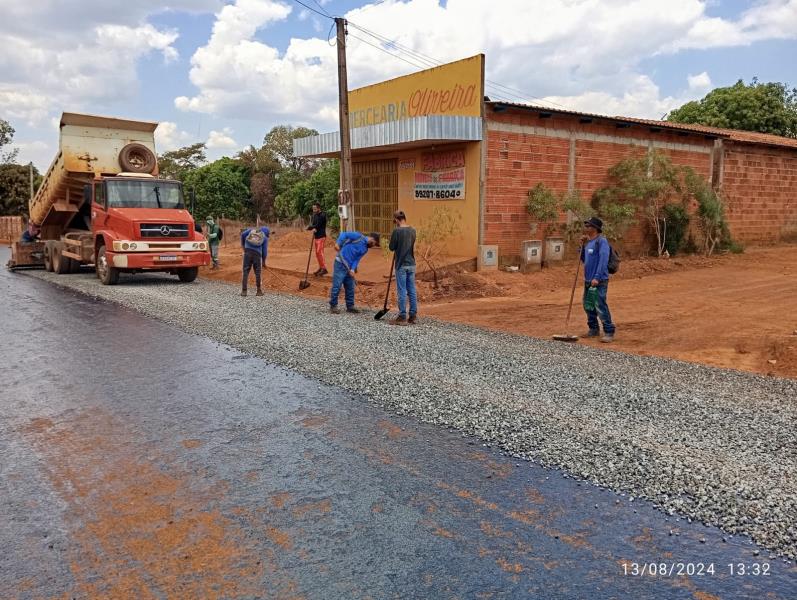 Prefeitura de Palmas inicia pavimentação asfáltica na Avenida Mangabeira