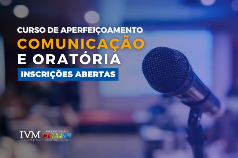 Instituto oferece 40 vagas para curso gratuito Comunicação e Oratória a servidores municipais