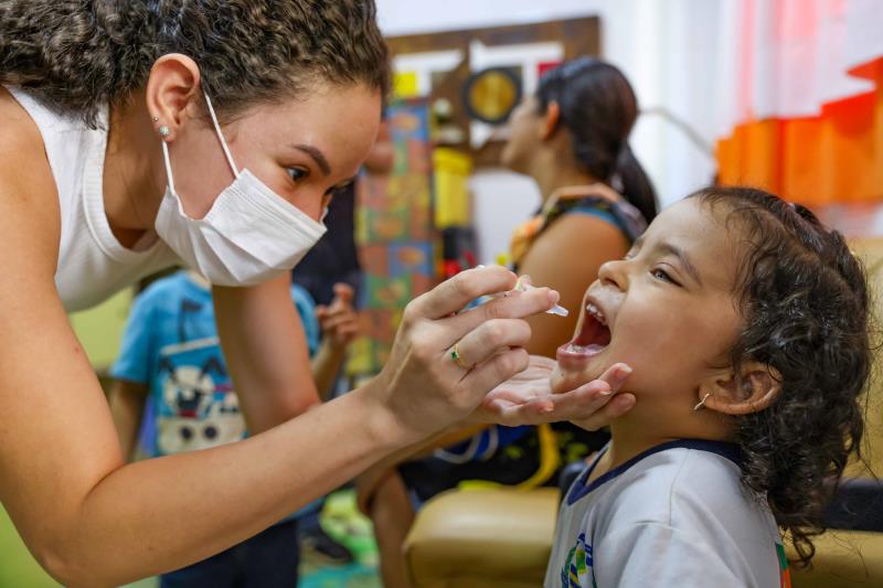 Campanha de vacinação contra a poliomielite é ampliada até 30 de junho