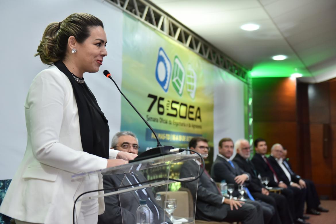 Prefeita Cinthia Ribeiro destaca papel de engenheiros e agrônomos no desenvolvimento de Palmas