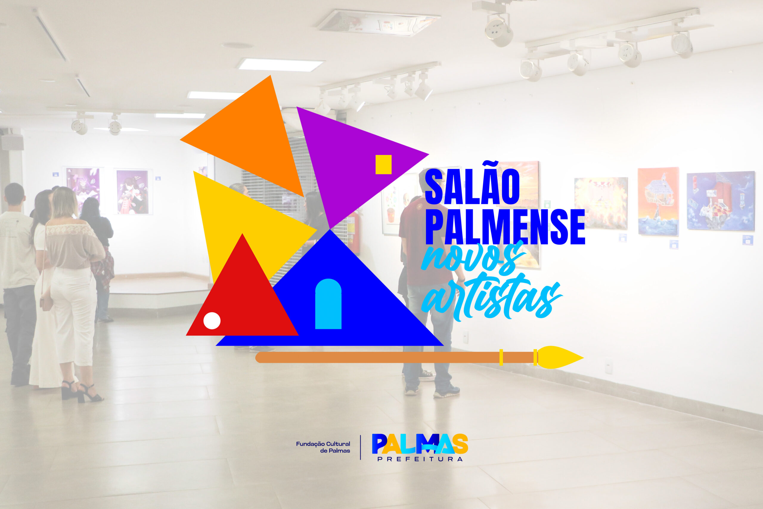 9º Salão Palmense de Novos Artistas realiza abertura oficial ao público na noite desta terça-feira, 7, no Espaço Cultural