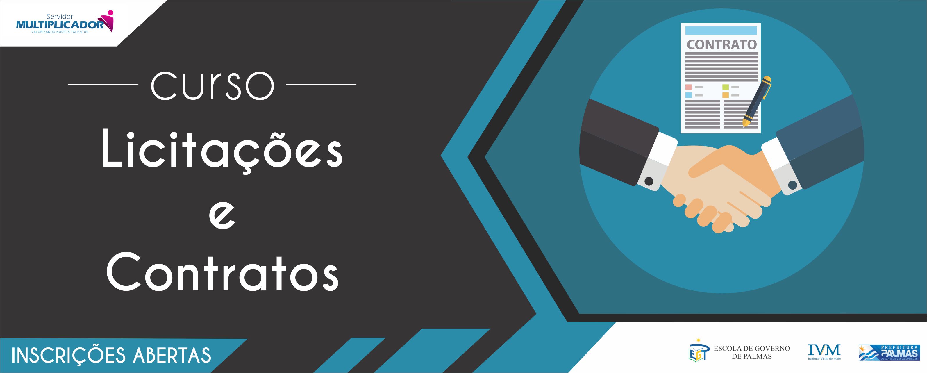 Abertas inscrições para o Curso de Licitações e Contratos