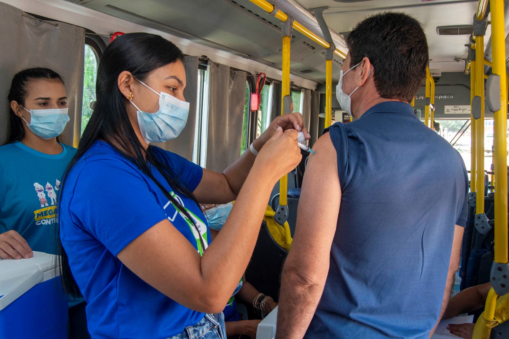 População movimenta pontos de imunização contra gripe e sarampo no dia “D”, em Palmas