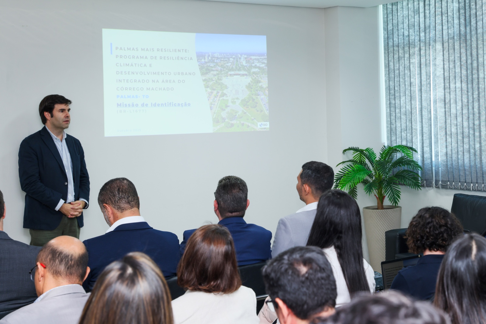 Encontro marcou o início das atividades da equipe do BID em Palmas