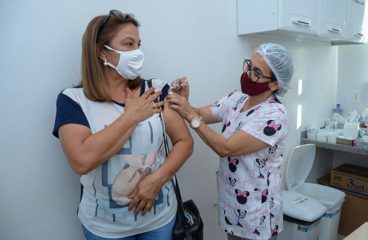 Prefeitura de Palmas abre sistema para vacinar público de 58 anos sem comorbidade