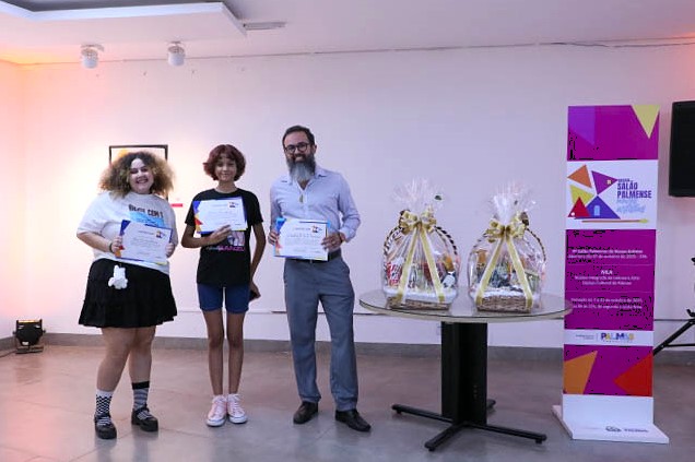 Fundação Cultural premia vencedores do 9ª Salão Palmense de Novos Artistas