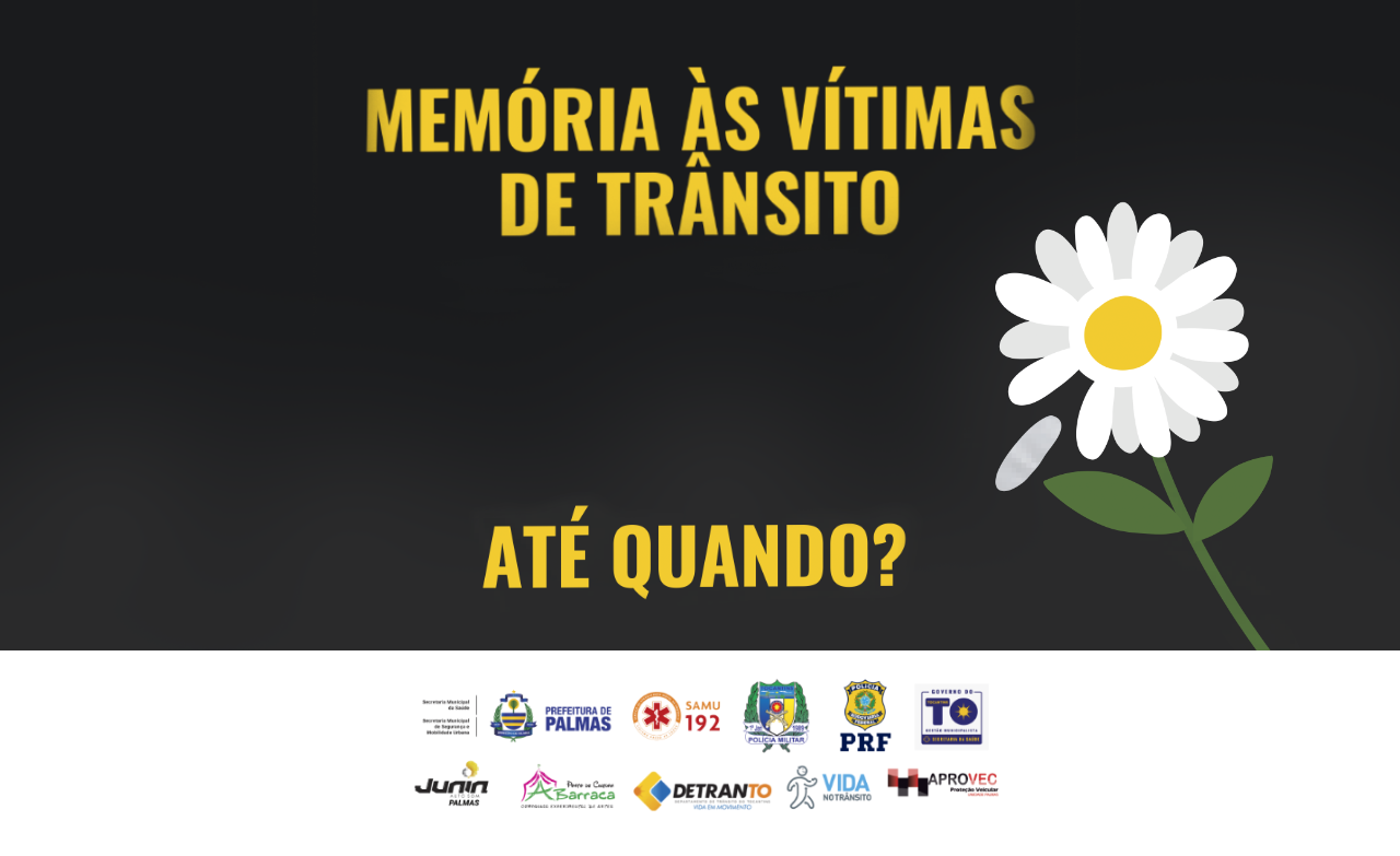 Prefeitura e parceiros realizam ações educativas em alusão ao Dia Mundial em Memória às Vítimas de Trânsito