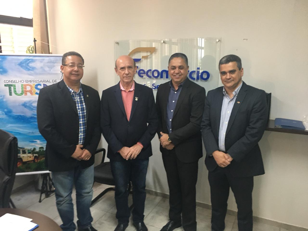 Presidente da Agtur participa da posse do novo presidente do Conselho Empresarial de Turismo da Fecomércio