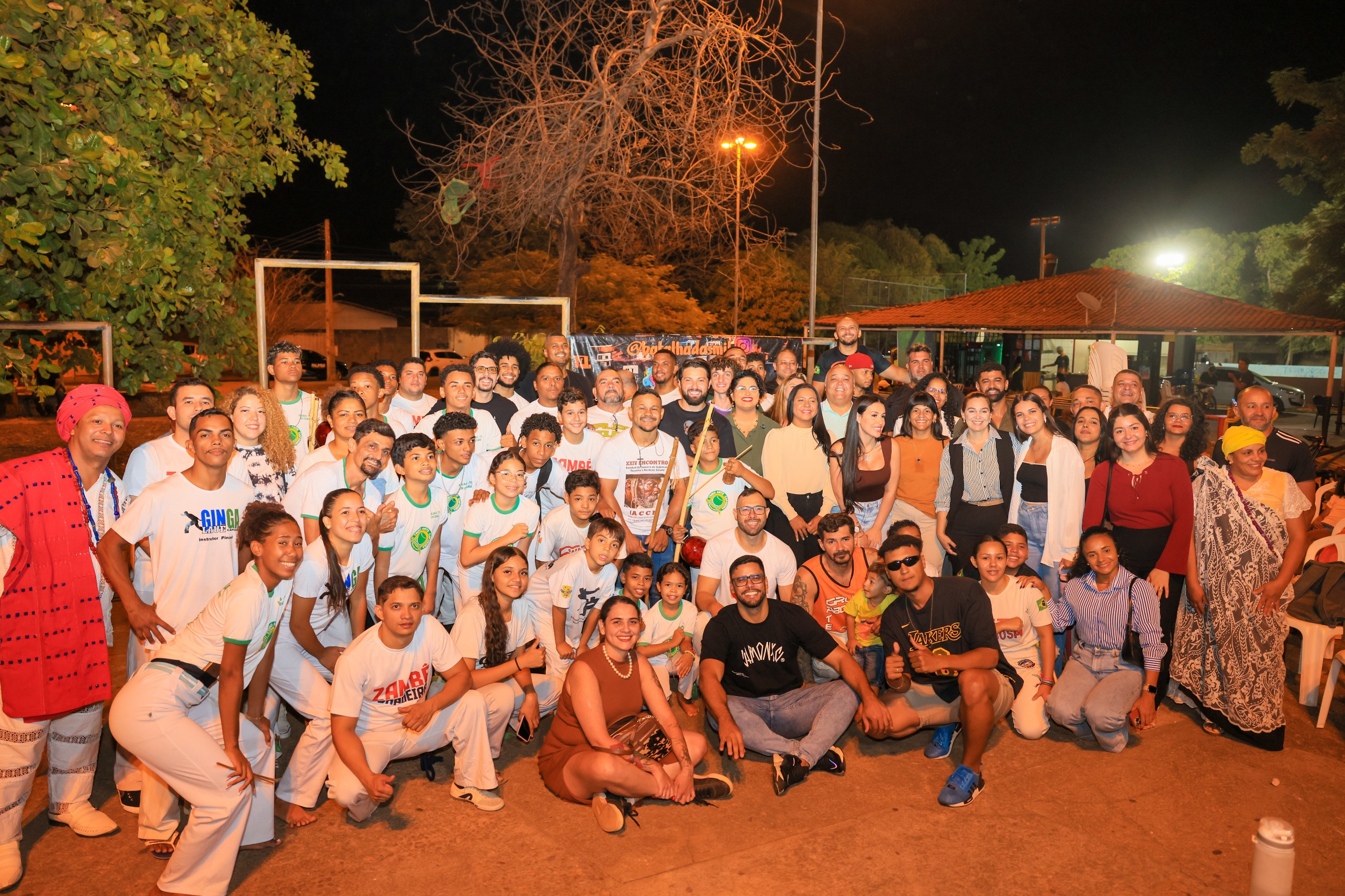 Evento reuniu grupos de capoeira, lideranças do movimento negro e de religiões de matriz africana, além de representantes do poder público municipal, estadual e federal