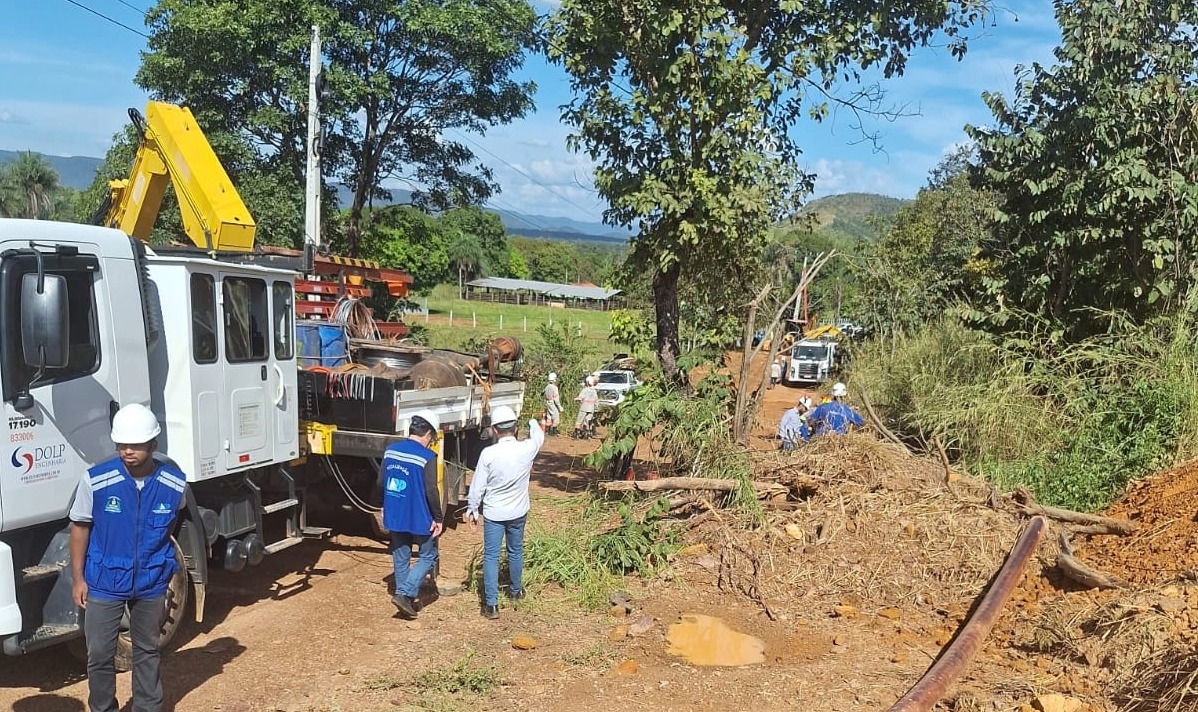 Agência de Regulação de Palmas acompanha serviço de manutenção emergencial no abastecimento de água no Plano Diretor