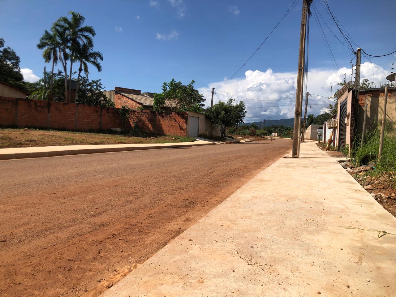 Mais de 60% das calçadas do setor já estão executadas