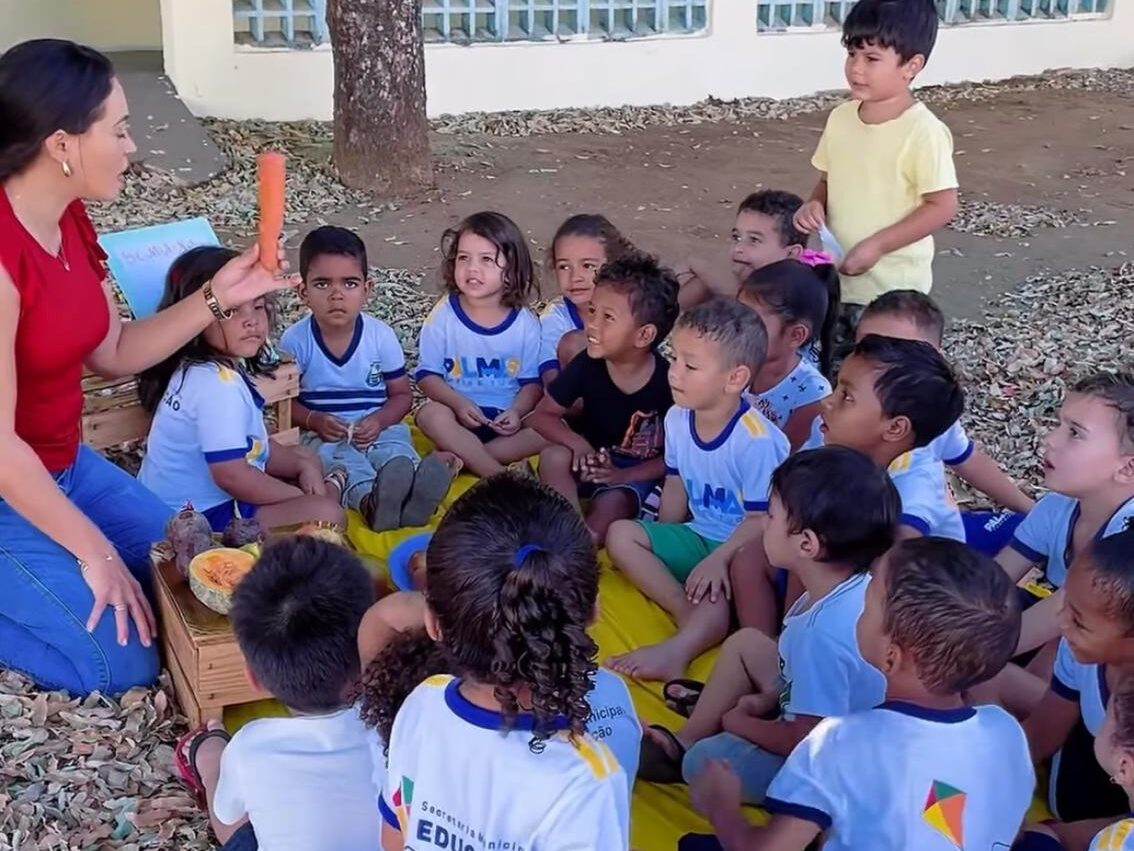 Cmeis de Palmas realizam a Semana do Comer para reforçar hábitos alimentares saudáveis entre os pequenos