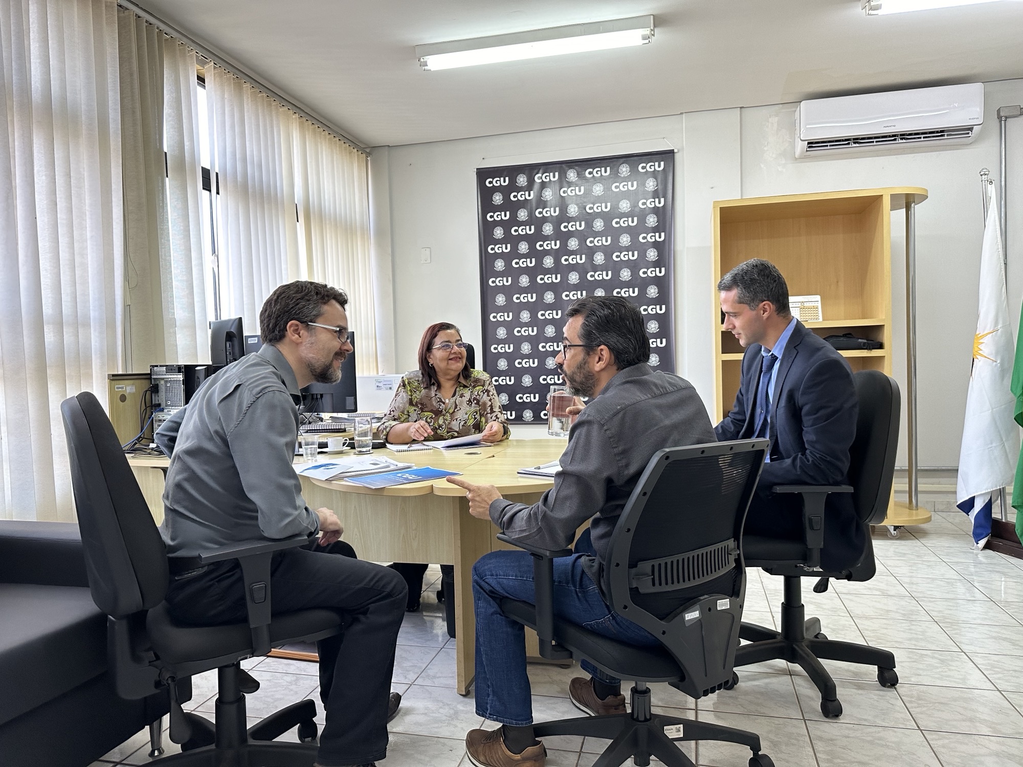 Prefeitura de Palmas realiza visita técnica à sede da CGU no Tocantins