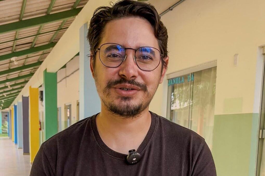 Franklin Vieira de Sá, recém-empossado no Quadro da Educação, conta que seu grande sonho era ser servidor público
