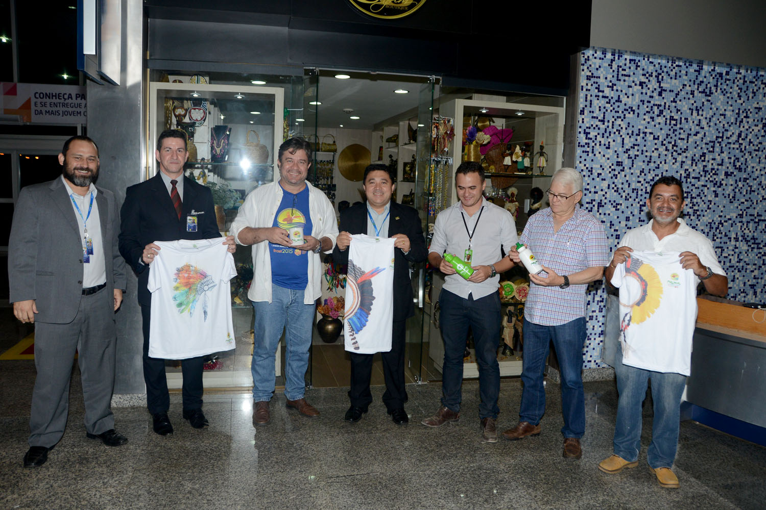 Produtos com o selo dos Jogos Indígenas serão comercializados no Aeroporto da Capital
