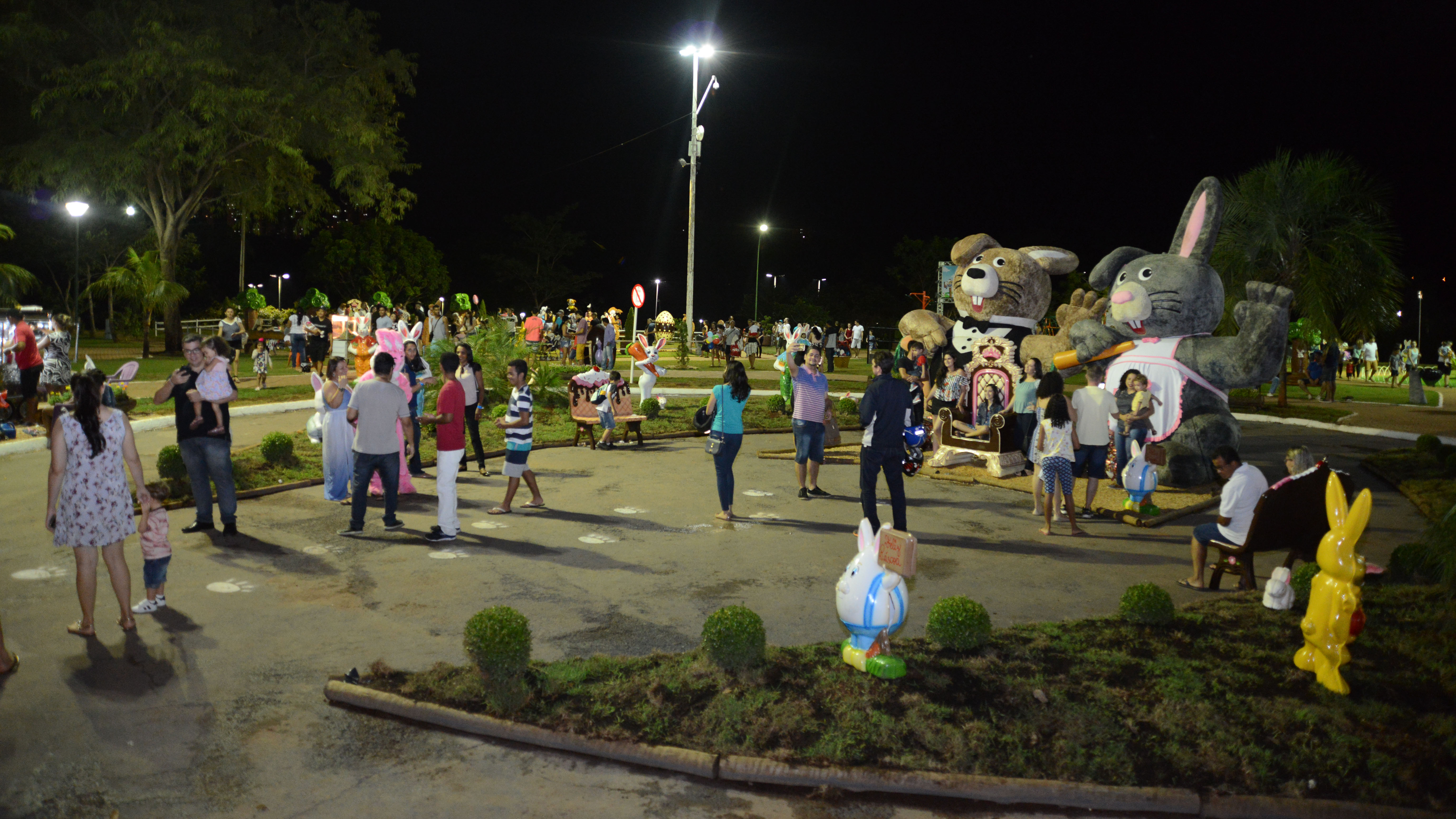 Páscoa dos Sonhos 2018 encanta famílias que passam pelo Parque Cesamar