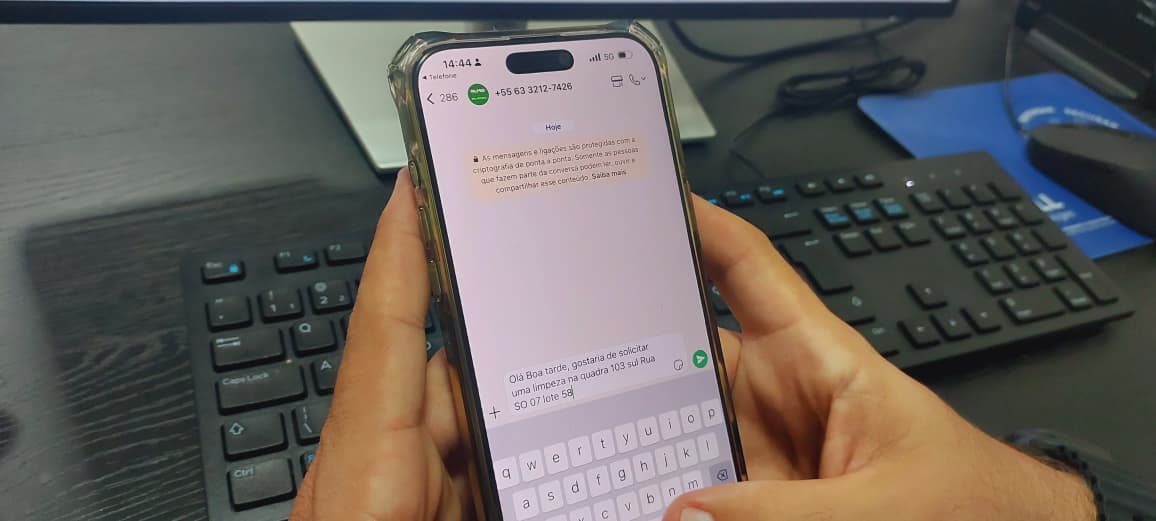 Secretaria Municipal de Zeladoria Urbana passa a utilizar o Whatsapp para receber solicitações de serviços