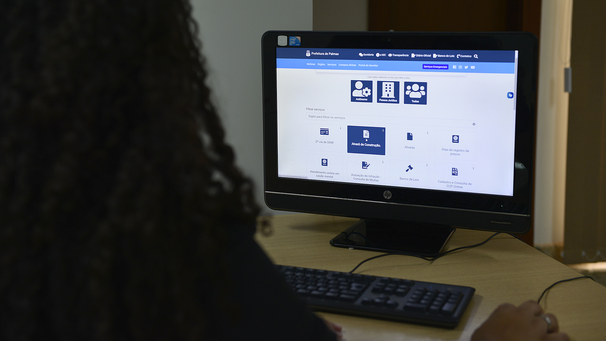 Portal do Contribuinte da Prefeitura de Palmas facilita acesso a serviços