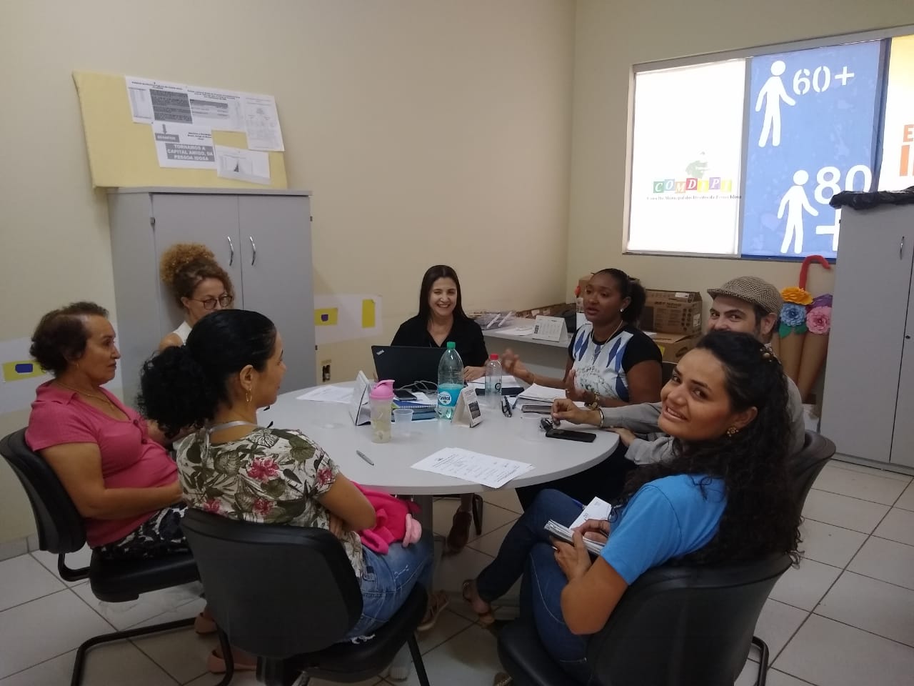 Políticas públicas voltadas para a pessoa idosa são discutidas durante a 7ª reunião ordinária do Comdipi