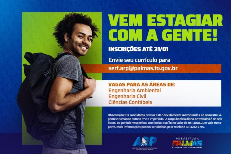 ARP abre inscrições para estudantes interessados em estágio