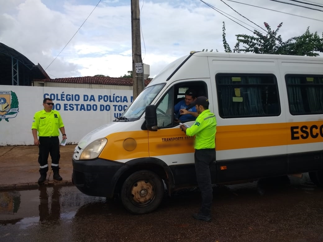 Vistoria do Transporte Escolar de Palmas começa nesta sexta, 09