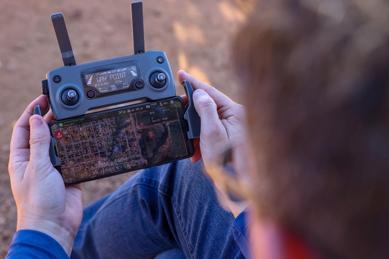 Imagens captadas por drone serão analisadas para possibilidade de regulamentação fundiária