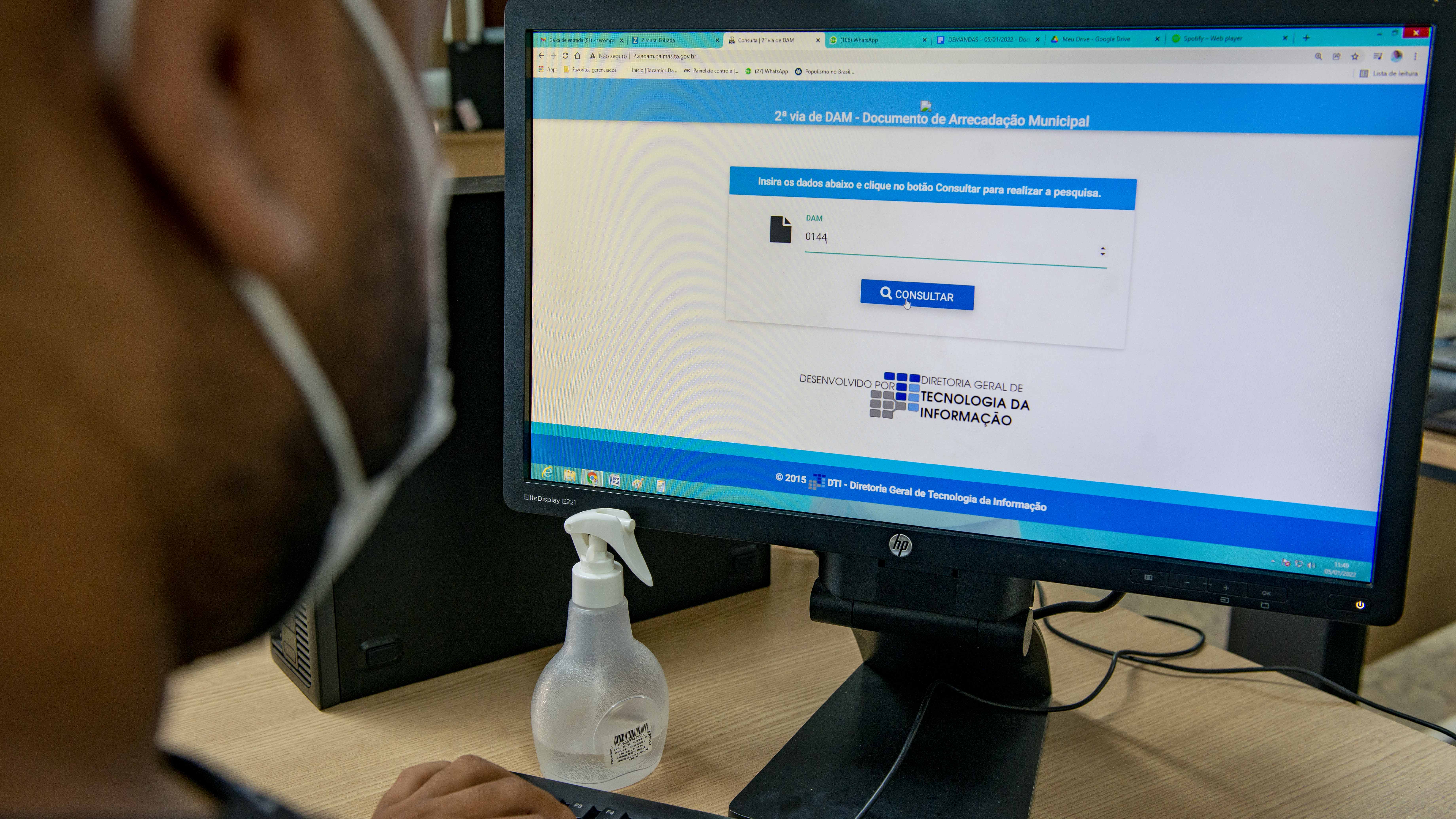 Boletos das parcelas do Refis 2021 podem ser emitidos no site da Prefeitura de Palmas