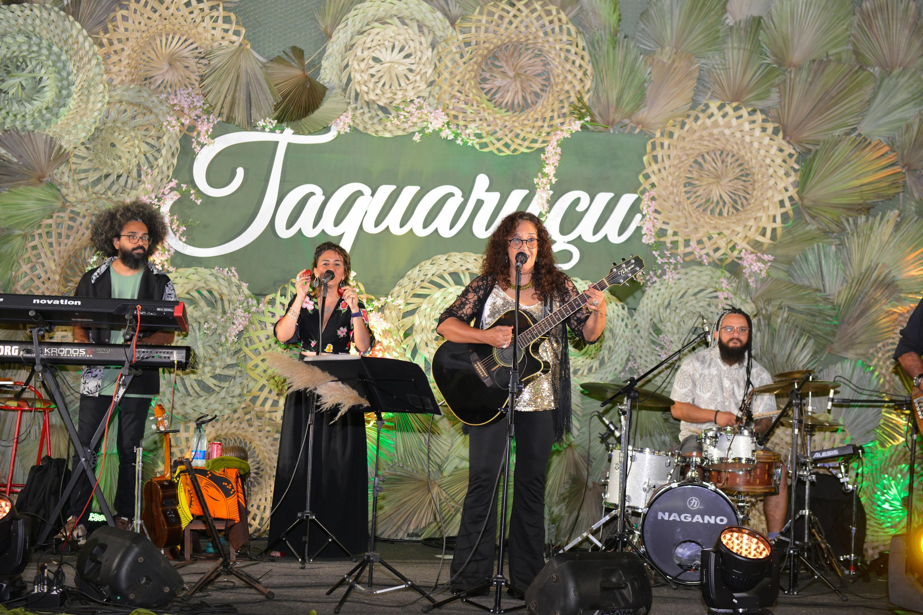 Música e gastronomia no Distrito de Taquaruçu animaram público presente no domingo