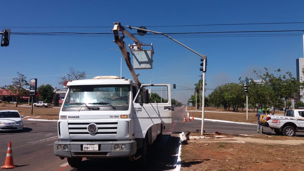 Doze semáforos na Capital passam por manutenção nesta sexta, 09