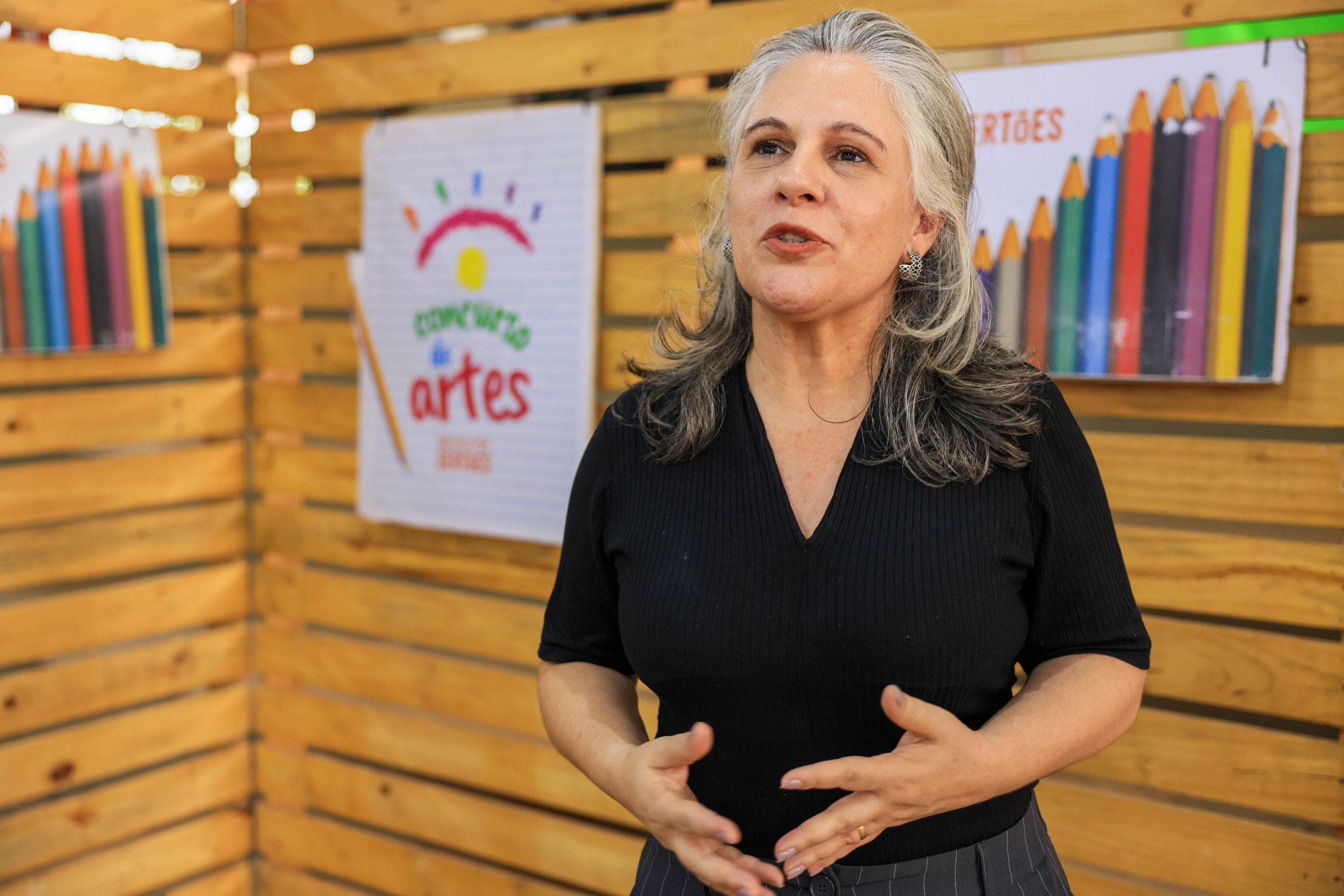 Coordenadora de Arte e Cultura de Palmas, Fabiana Goulart, ressaltou a importância da parceria
